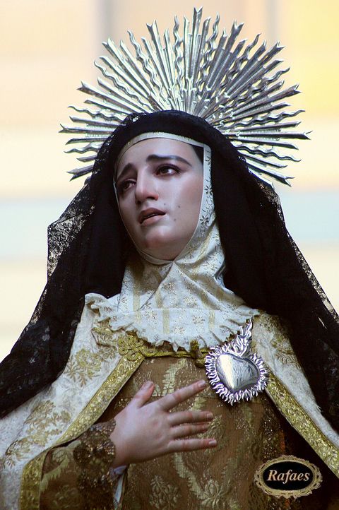 Transverberación de Santa Teresa de Jesús en Carmelitas Descalzas, Sepulcro de Santa Teresa