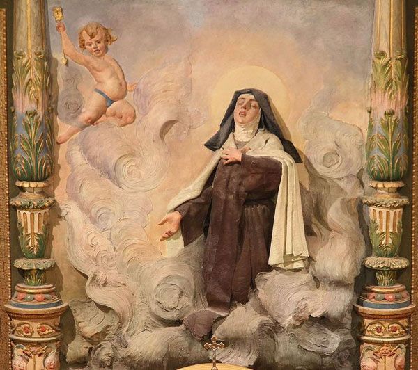 Éxtasis de Santa Teresa en Carmelitas Descalzas, Alba de Tormes