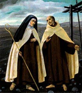 Santa Teresa de Jesús y San Juan de la Cruz. Reformadores del Carmelo en Carmelitas Descalzas, Alba de Tormes