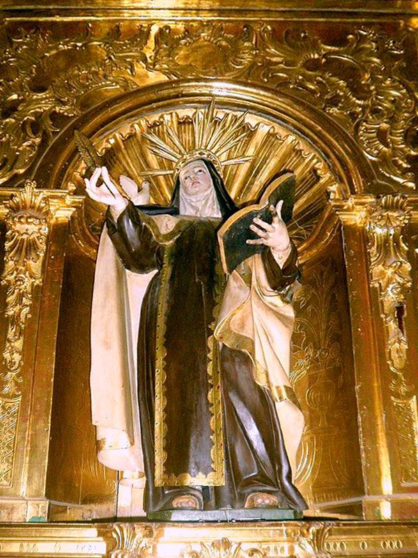 Santa Teresa de Ávila en Carmelitas Descalzas, Alba de Tormes