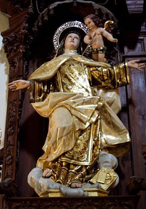 Santa Teresa de Jesús en Carmelitas Descalzas, Alba de Tormes