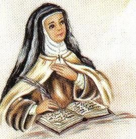 Santa Teresa de Avila en Carmelitas descalzas, Alba de Tormes