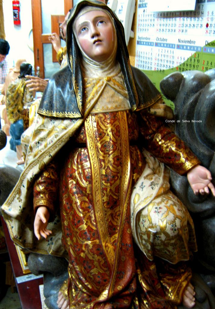 Santa Teresa de Jesús en carmelitas Descalzas, Sepulcro de Santa Teresa