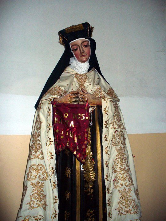 Santa Teresa de Jesús ( del Clavo) en carmelitas Descalzas, Sepulcro de Santa Teresa