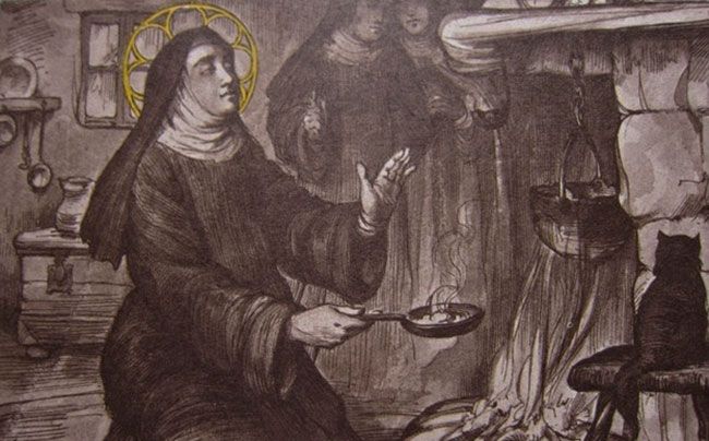 Santa Teresa en la cocina de San José de Ávila