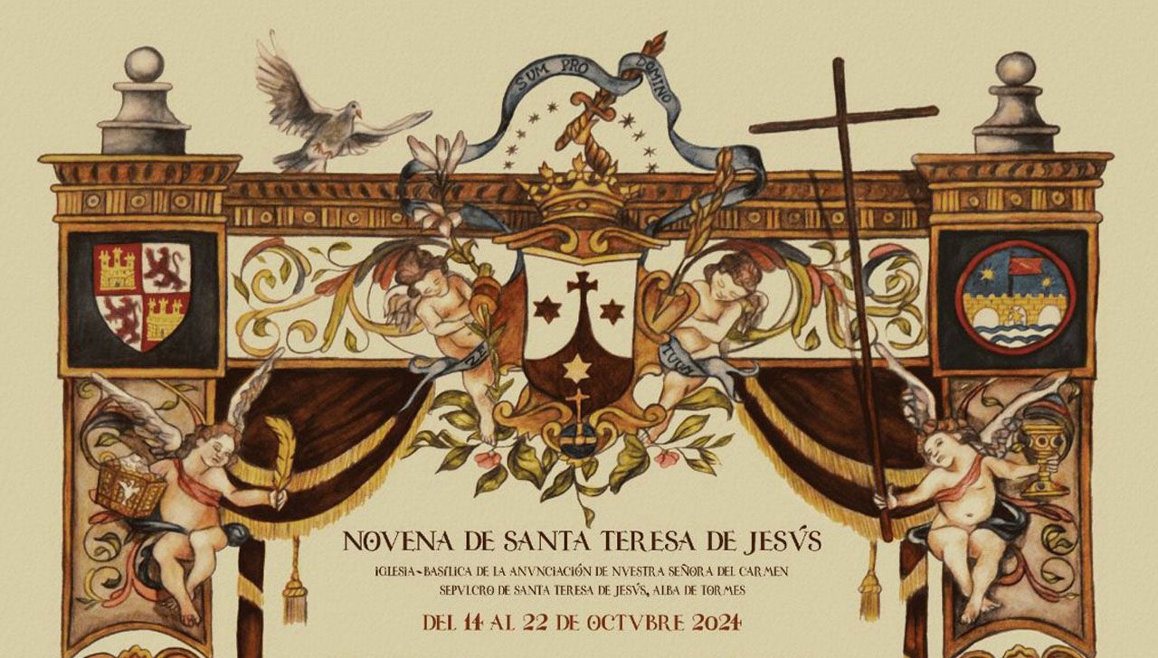 Programa de la Novena de Santa Teresa de Jesús / del 14 al 22 octubre 2024